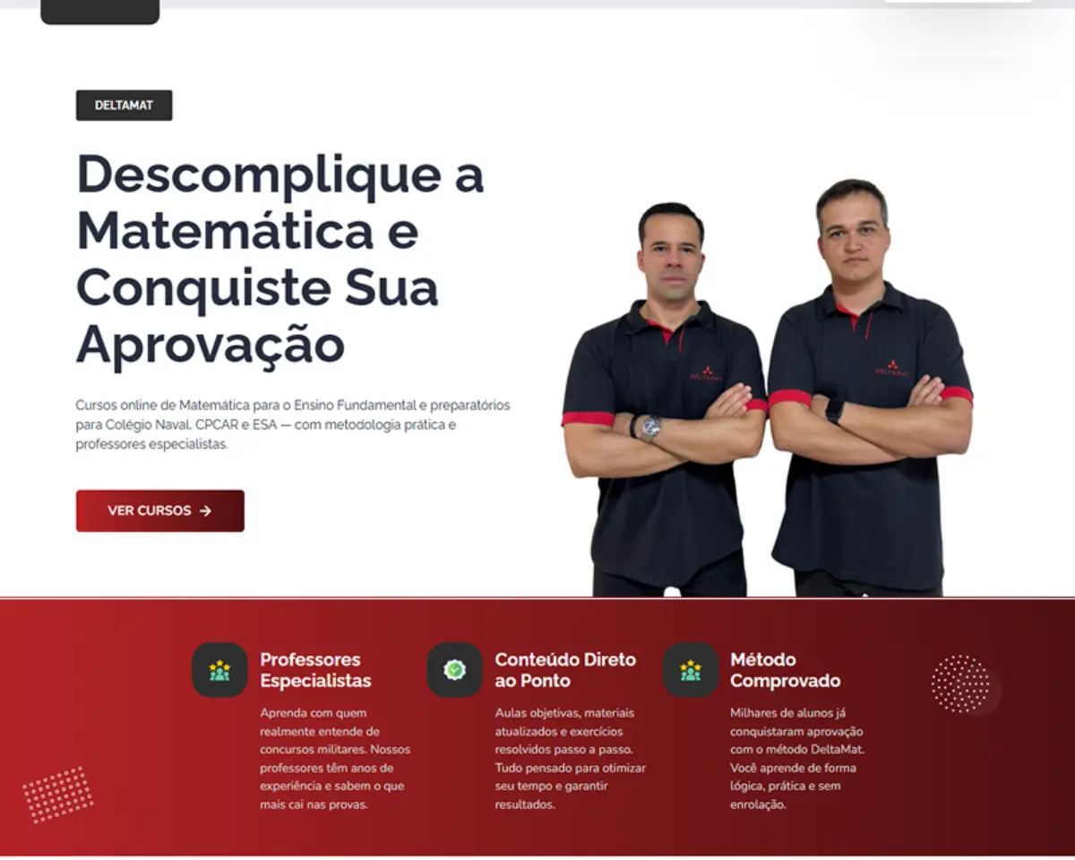 Projeto digital desenvolvido para Deltamat